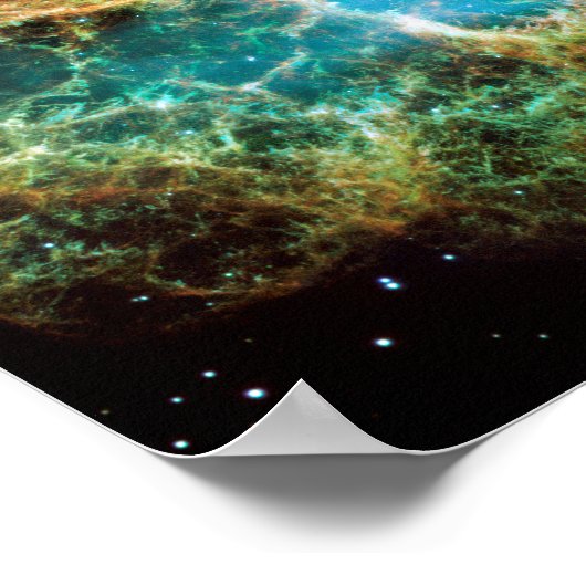 The Crab Nebula Poster (Ecke)