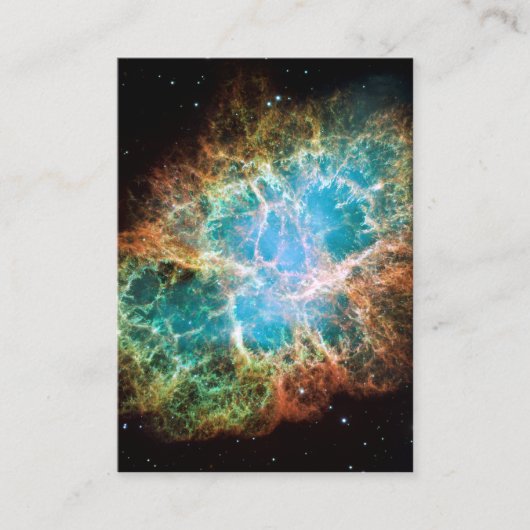 The Crab Nebula Visitenkarte (Vorderseite)