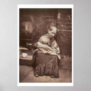 The Crawlers, von 'Street Life in London', 1877-7 Poster