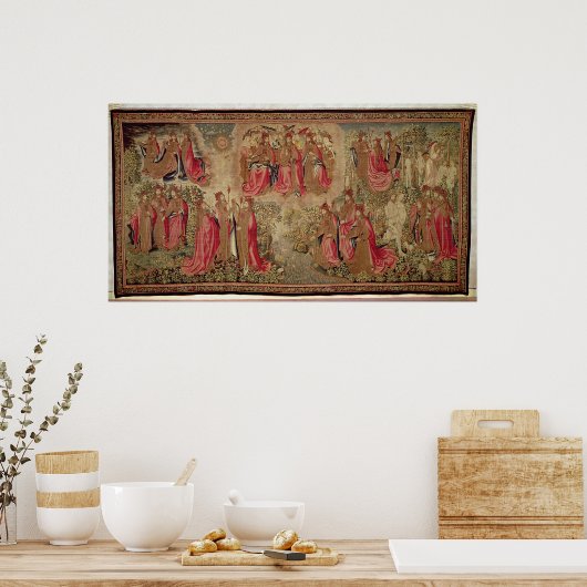 The Creation, Brussels Workshop, c.1600 Poster (Küche)