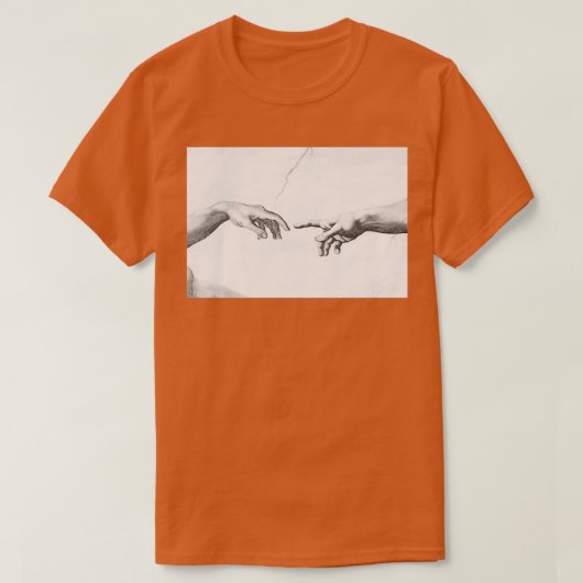 The Creation of Adam Classic TShirt (Design vorne)