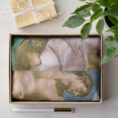 The Creation of Adam, Michelangelo, 1508-1512 Seidenpapier (Geschenk)