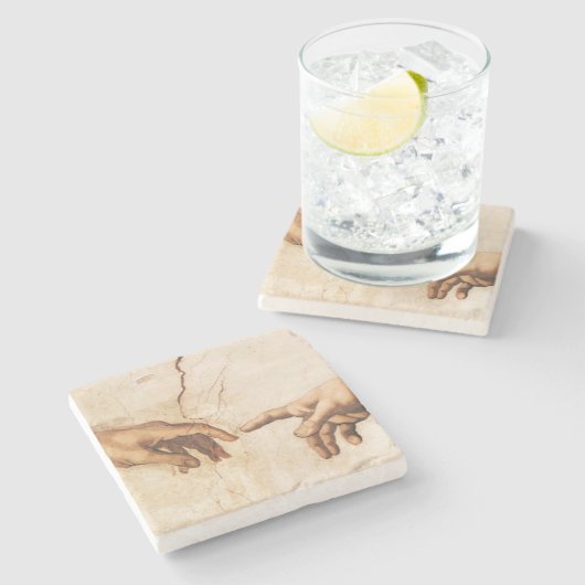 The Creation of Adam Steinuntersetzer (Seitenansicht)