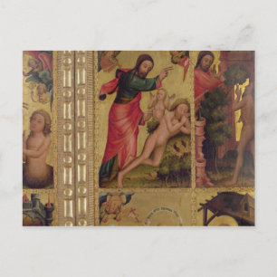 The Creation of Eve, a panel from Grabower Postkarte