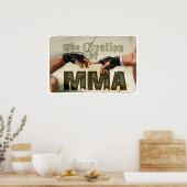 The Creation of MMA Poster (Küche)