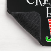 The Creative Elf Family Matching Group Christmas Mousepad (Ecke)