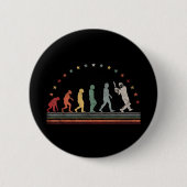 The Cricket Evolution Retro Cricketer Men Cricket Button (Vorderseite)