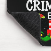 The Criminal Elf Christmas Family Matching Pajama  Mousepad (Ecke)