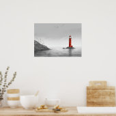 "The Crimson Beacon" Art Poster (Küche)