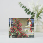 The Crimson Rambler Philip Hale Fine Art Postkarte (Stehend Vorderseite)