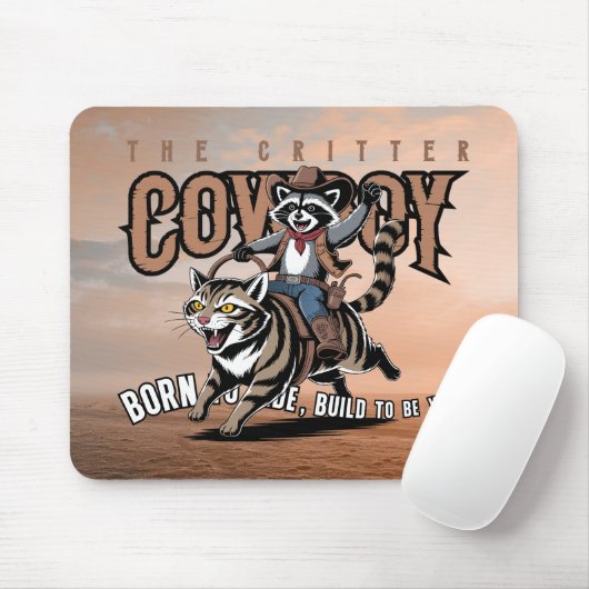 The critter cowboy | mousepad (Mit Mouse)