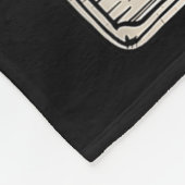 The Crocheter Tarot Card Funny Yarn Design Fleecedecke (Ecke)