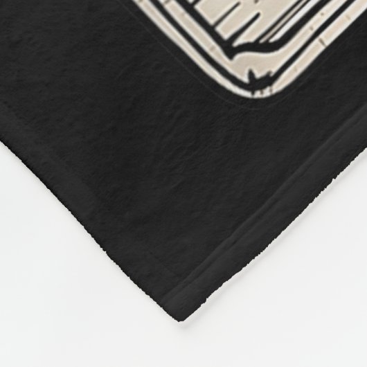 The Crocheter Tarot Card Funny Yarn Design Fleecedecke (Ecke)