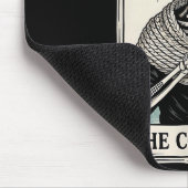 The Crocheter Tarot Card Funny Yarn Design Mousepad (Ecke)