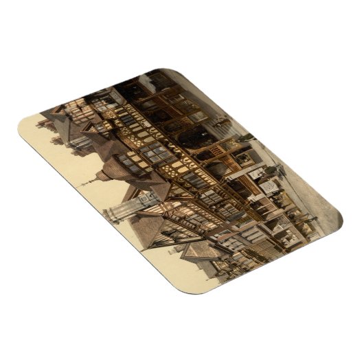 The Cross and Rows, Chester, Cheshire, England Magnet (Rechte Seite)