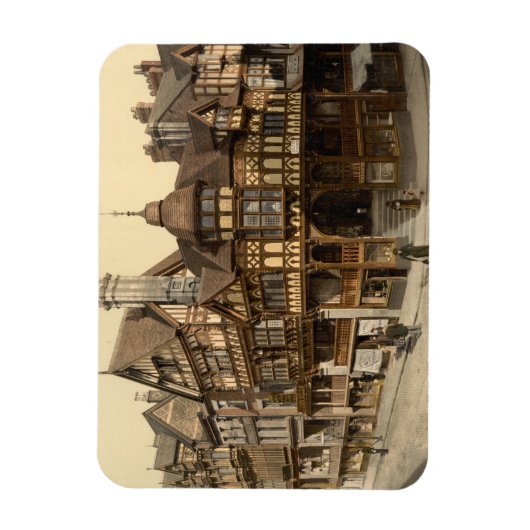 The Cross and Rows, Chester, Cheshire, England Magnet (Vertikal)
