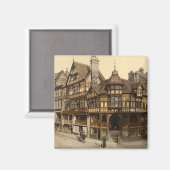The Cross and Rows, Chester, Cheshire, England Magnet (Vorderseite/Rückseite)