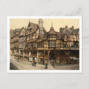 The Cross and Rows, Chester, Cheshire, England Postkarte