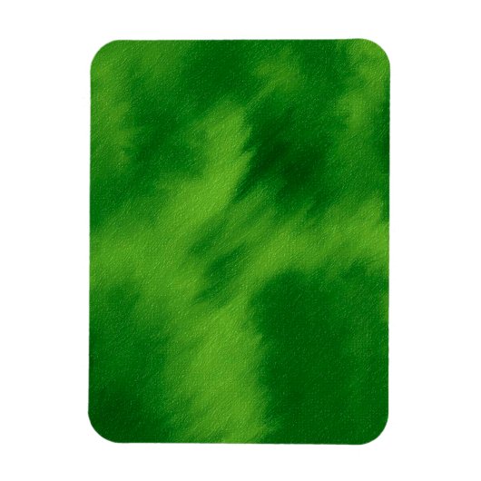 The cross and the green of the forest magnet (Vertikal)