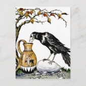 The Crow and Pitcher Postcard Postkarte (Vorderseite)