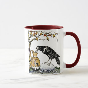 The Crow and the Pitcher Tasse