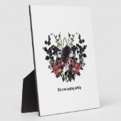 The Crow Laughing Awfully Fotoplatte (Seite)