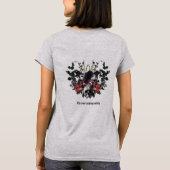 The Crow Laughing Awfully T-Shirt (Rückseite)