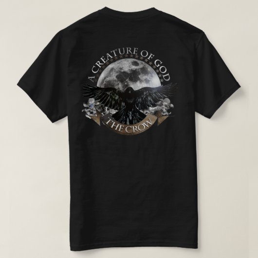 THE CROW T-Shirt (Design Rückseite)