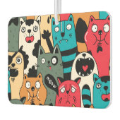 The crowd of cats autolufterfrischer (Links)