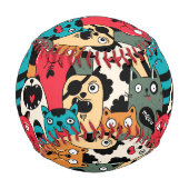 The crowd of cats baseball (Rückseite)