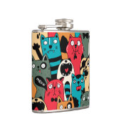 The crowd of cats flachmann (Rechts)