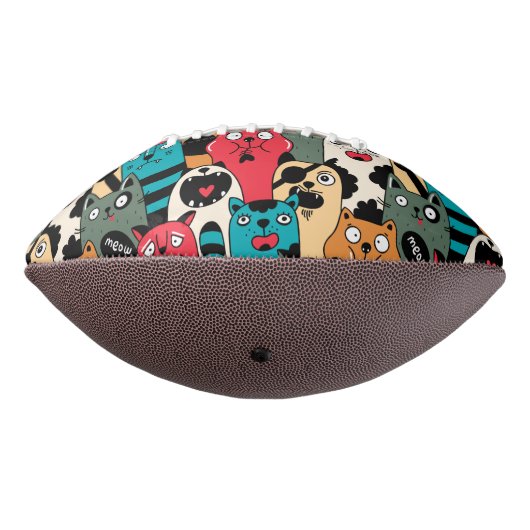 The crowd of cats football (Gedreht 270)
