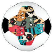 The crowd of cats fußball (Gedreht)