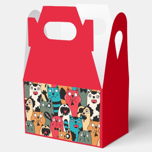 The crowd of cats geschenkschachtel (Geöffnet)