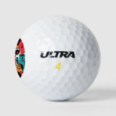 The crowd of cats golfball (Logo)