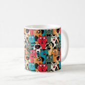 The crowd of cats kaffeetasse (VorderseiteRechts)