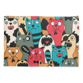 The crowd of cats kissenbezug (Rückseite)