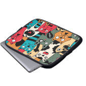 The crowd of cats laptopschutzhülle (Vorne Knopf)