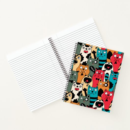 The crowd of cats notizblock (Innenseite)