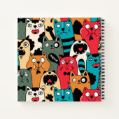 The crowd of cats notizblock (Rückseite)