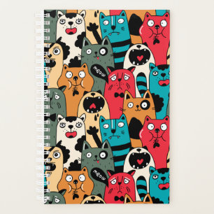 The crowd of cats planer
