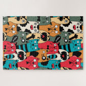 The crowd of cats puzzle (Horizontal)