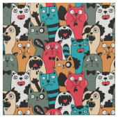 The crowd of cats stoff (Nahaufnahme)