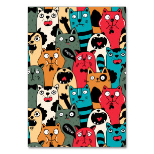 The crowd of cats tischnummer