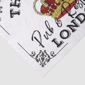 The Crown - British Pub Sign Seidenpapier (Ausschnitt)