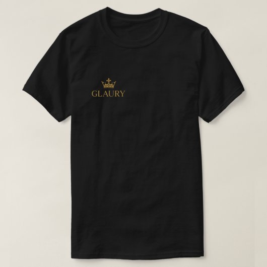 The Crown Chooses You – Glaury | NYC Black Edition T-Shirt (Design vorne)