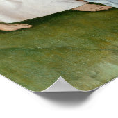 The Crucifixe Diptych von Van der Weyden - Poster (Ecke)