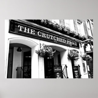 The Crutched Friar pub London Poster
