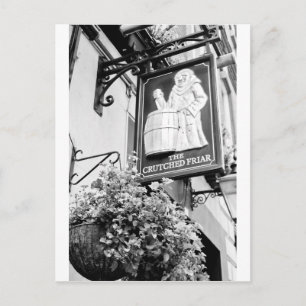 The Crutched Friar Pub London Postkarte