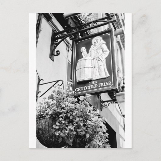 The Crutched Friar Pub London Postkarte (Vorderseite)
